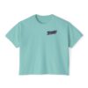 Women's Boxy - Vertical Alt Logo (Front & Back)