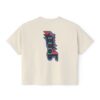 Women's Boxy - Vertical Alt Logo (Front & Back)