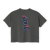 Women's Boxy - Vertical Alt Logo (Front & Back)