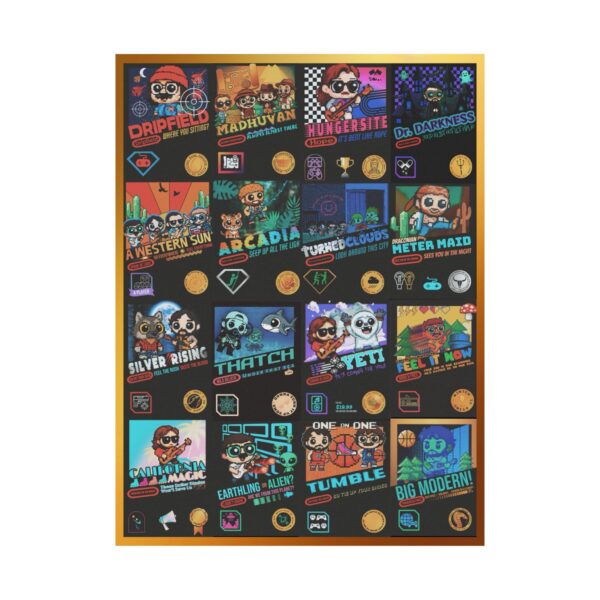 8-bit Collect 'Em All (Poster)
