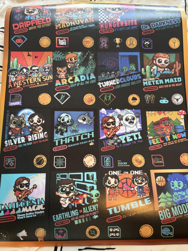 8-bit Collect 'Em All (Poster)