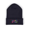 Madhuvan Embroidered Colorblock Cuffed Beanie