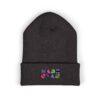 Madhuvan Embroidered Colorblock Cuffed Beanie