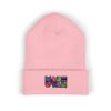 Madhuvan Embroidered Colorblock Cuffed Beanie