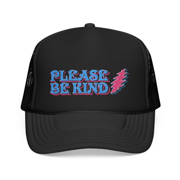 6203059212170344945_2048.jpeg Please Be Kind Trucker Hat