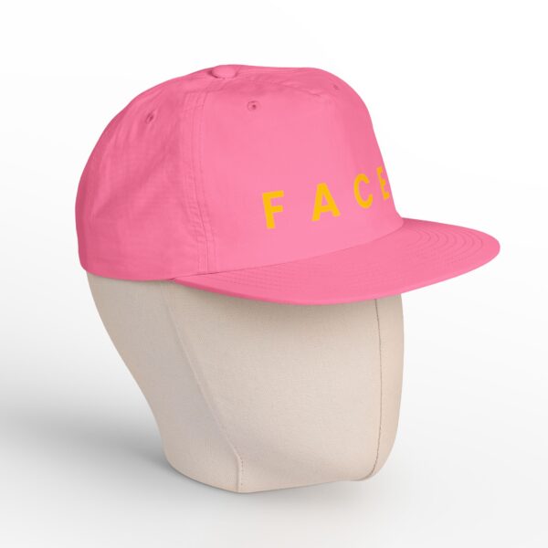 2198244224307805235_2048-1.jpeg FACE Surf Cap (Pink w/ Yellow)