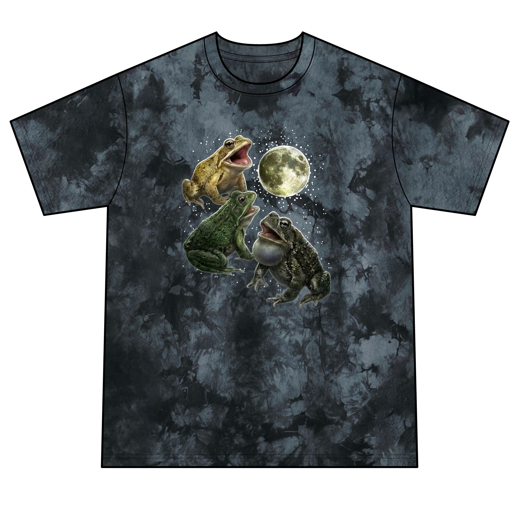 Croak at the Moon Tie Dye