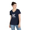 10297255320097754196_2048.jpeg Kazansky Consulting Ladies' V-Neck T-Shirt