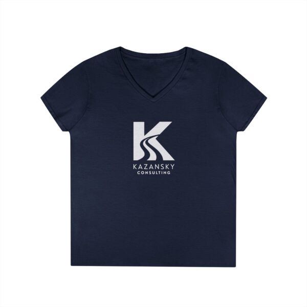 15677735193259011591_2048.jpeg Kazansky Consulting Ladies' V-Neck T-Shirt